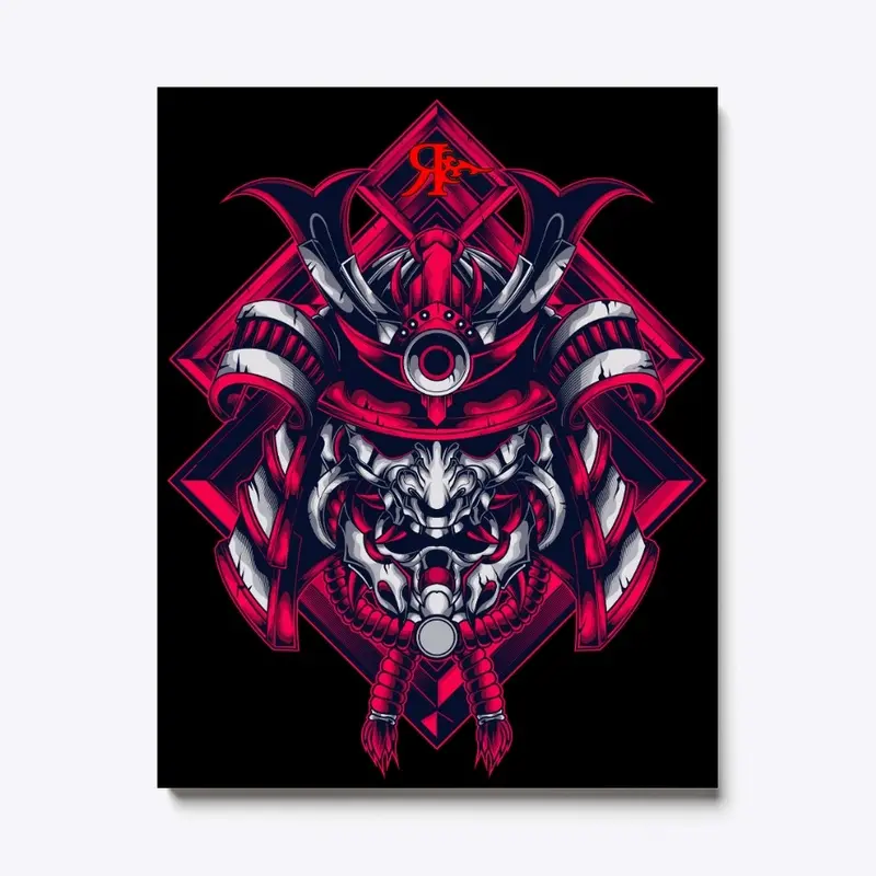 ROGUE SAMURAI HEAD TATTOO ART