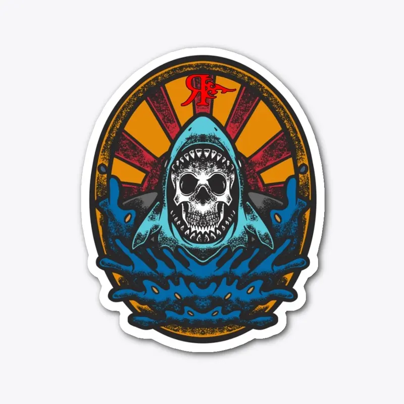 ROGUE SHARK & SKULL TATTOO ART