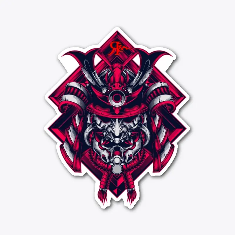 ROGUE SAMURAI HEAD TATTOO ART